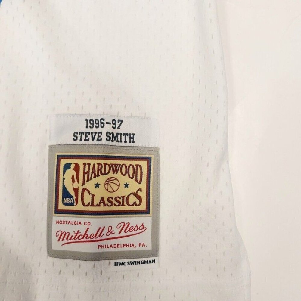 Mitchell & Ness Reload 3.0 Steven Smith 1996-97 Swingman Jersey Mens Size Medium - Picture 6 of 9